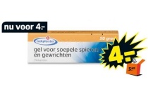 trekpleister gel voor soepele spieren en gewrichten