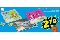 disney houten vormen puzzel