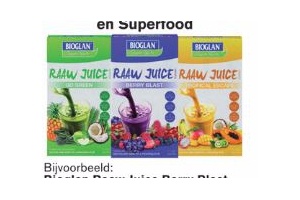 bioglan raaw juice en superfood