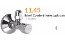 shell comfort hoekstopkraan