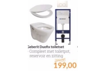 geberit duofix toiletset