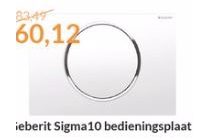 geberit sigma10 bedieningsplaat