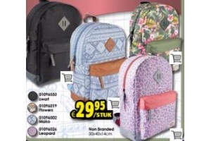 non branded rugtassen