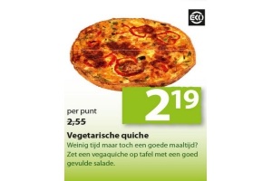 vegetarische quiche