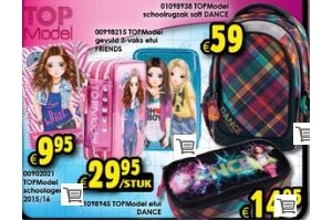 topmodel schoolrugzak soft dance