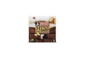 mini brownies