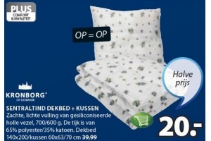 sentraltind dekbed kussen