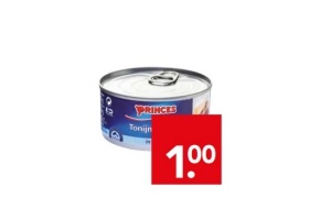 princes tonijnstukken 185 gram of tonijnmoot 195 gram