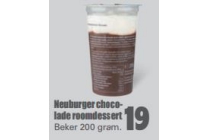 neuburger chocolade roomdessert