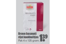 bravo basmati rijst kookbuiltjes