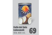 valle del sole kokosmelk