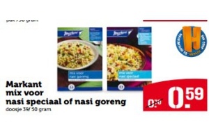 markant mix voor nasi speciaal of nasi goreng