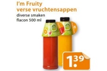 i m fruity verse vruchtensappen