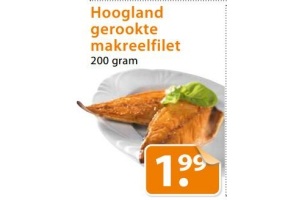 hoogland gerookte makreelfilet