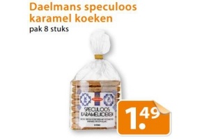 daelmans speculoos karamel koeken