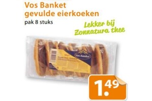 vos banket gevulde eierkoeken