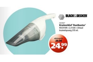 black en amp decker kruimeldief dustbuster