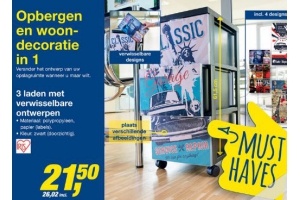 opbergen en woondecoratie