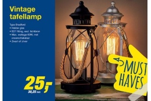 vintage tafellamp