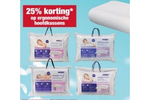 ergonomische hoofdkussens