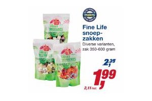 fine life snoepzakken