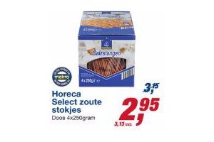 horeca select zoute stokjes
