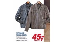 imitatie leren jack