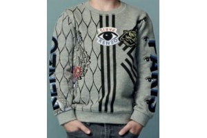 kenzo trui met patches