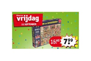 jan van haasteren puzzel kruidvat 40 jaar