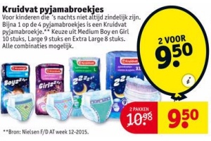 kruidvat pyjamabroekjes