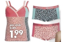 meisjes singlet of boxer