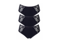 3 pack damesslips
