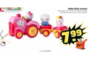 hello kitty tractor