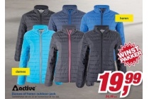 active dames of heren outdoor jack