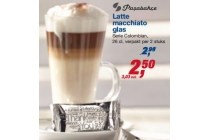latte macchiato glas