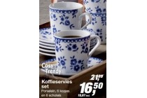 koffieservies set porselein