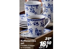 koffieservies set porselein