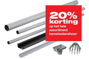 assortiment hemelwaterafvoer