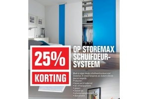 storemax schuifdeursysteem