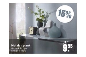 metalen plank