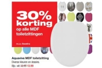 mdf toiletzittingen