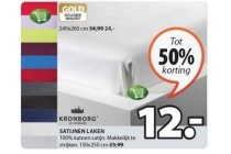 satijnen laken