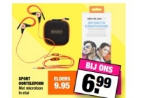 sport oortelefoon
