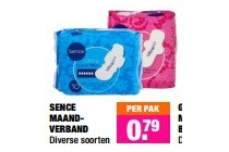 sence maandverband