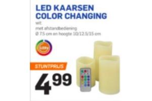 led kaarsen color changing