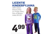 licente kinderpyjama