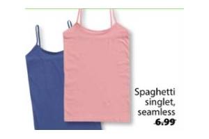 spaghette singlet seamless