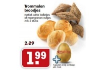 trommelen broodjes