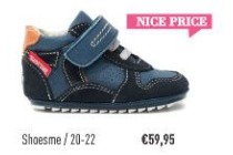 shoesme kinderschoen blauw