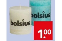 bolsius rustiekkaars 80x68 cm